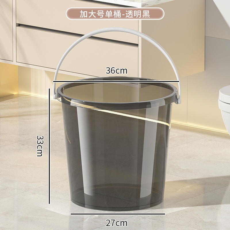 투명 블랙 [두꺼운 * 확대 배럴] 커버 없이