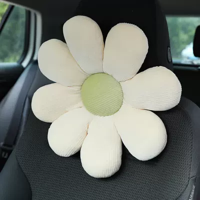 Headrest creative flower car neck - off-white-headrest