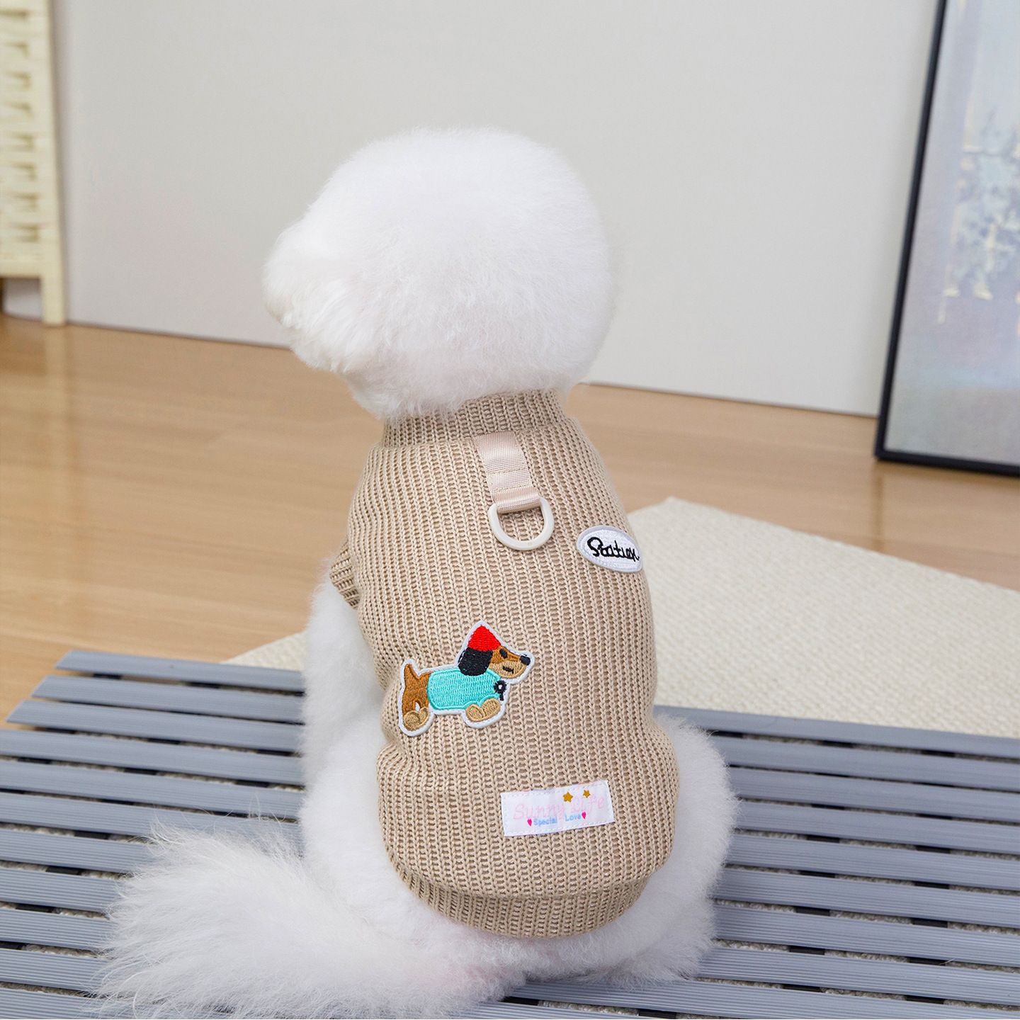 Otoño y invierno nuevo sistema de dopamina salchicha suéter de dibujos animados perros mascotas perros gatos ropa perros pequeños y medianos Teddy