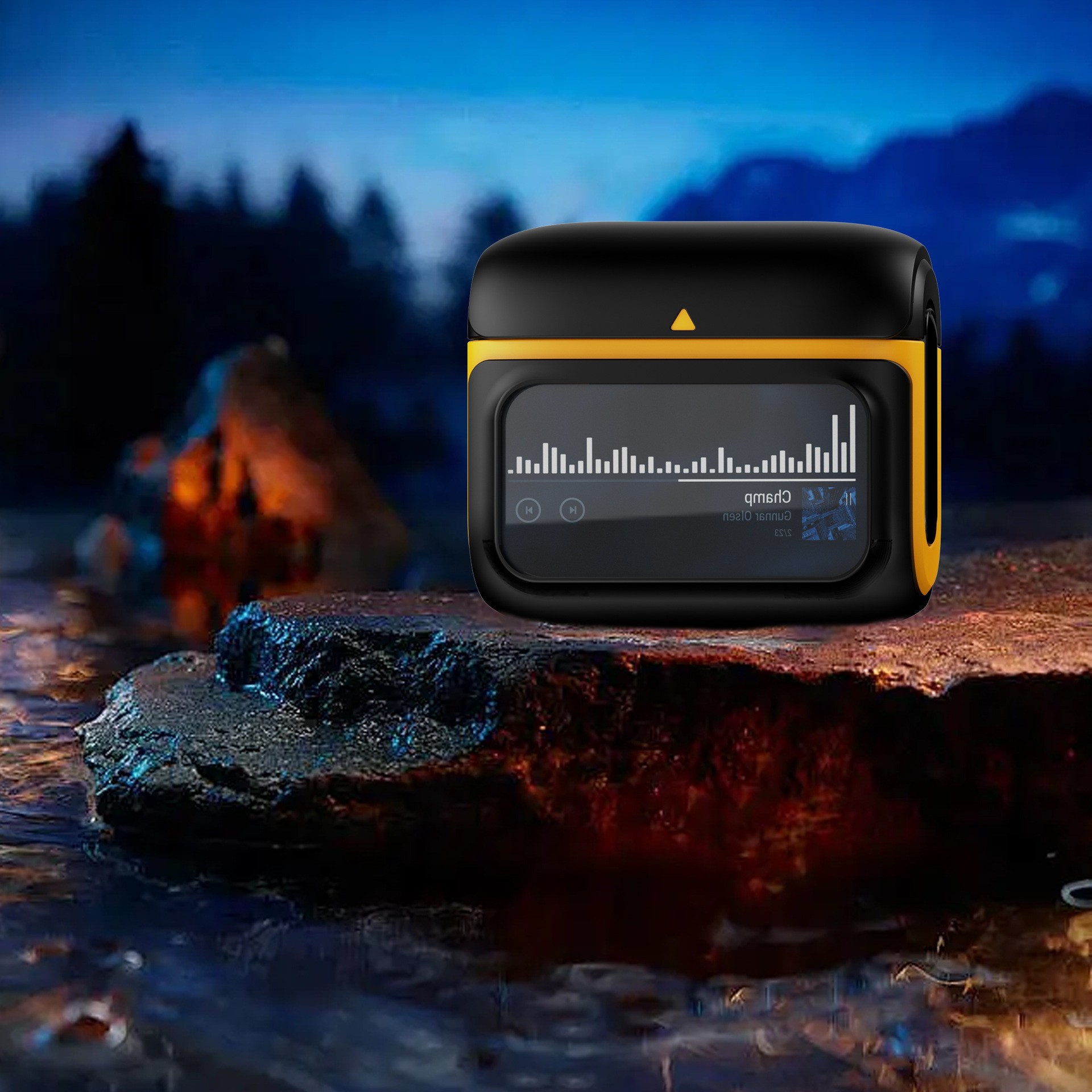 跨境新品XH11蓝牙耳机入耳式带触摸屏TWS音乐耳机双耳ENC深度降噪