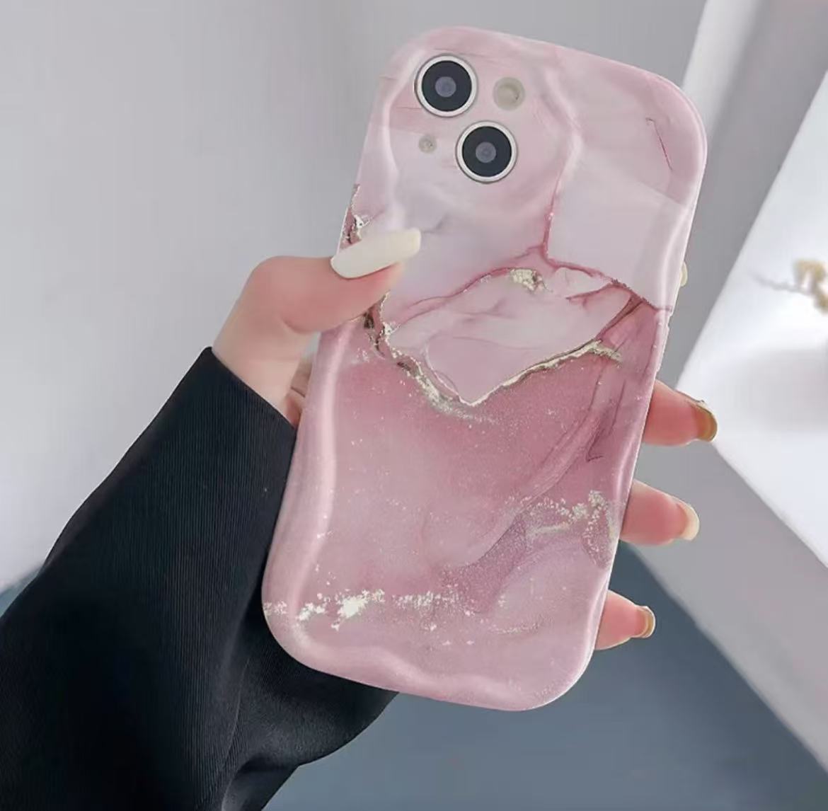 Nuevo estilo creativo aplicable funda para teléfono iphone16pro 11 Apple 15/14 patrón de crema 13promax transfronterizo 12