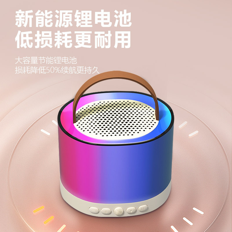 K52 ワイヤレスマイクとオーディオ一体型マイクカラオケスピーカーワイヤレス Bluetooth 歌う家族神版 KTV セット|undefined