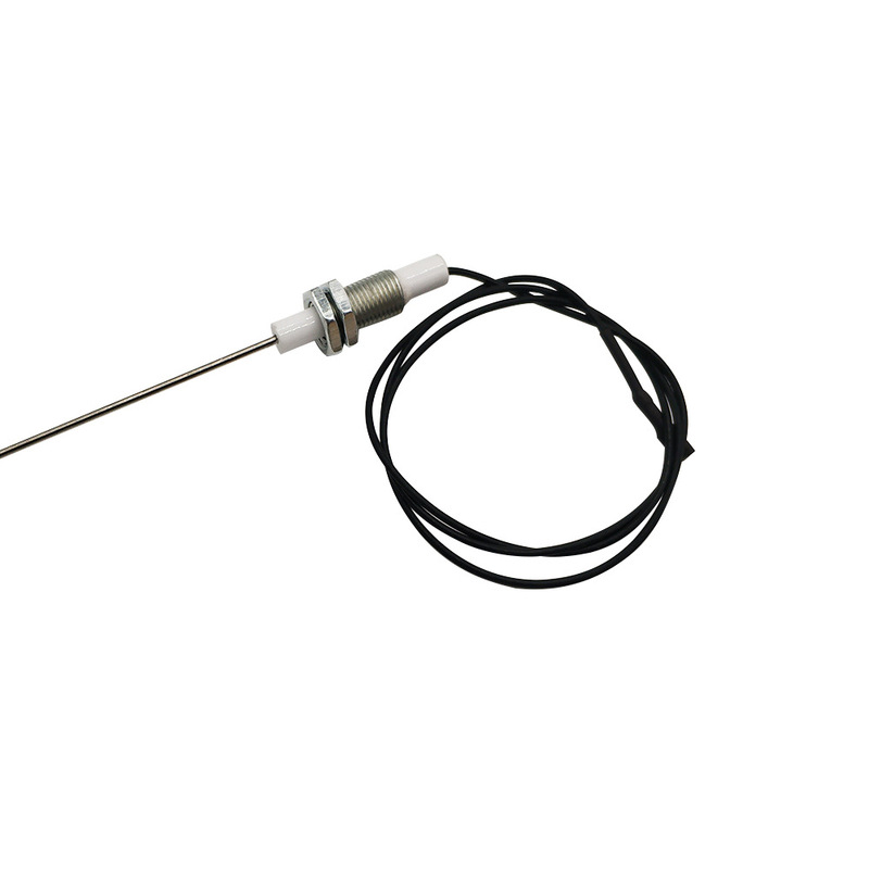 Universal alcohol oil liquefied gas stove ignition accessories ceramic ignition needle thread spark plug 60cm with 2.8 terminal