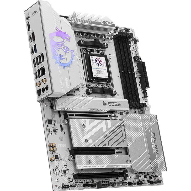 MPG B850 EDGE TI WIFI Blade Titanium компьютерная материнская плата поддерживает CPU AMD amg 9950x3d