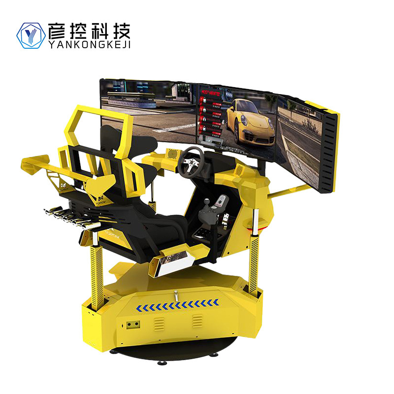 Six-Axis Racing Simulator F1 Racing Game Driving Simulation Training Hands-On Motion-Sensing Equipment for Home and Commercial Use Six-Axis Racing Simulator F1 Racing Game Driving Simulation Training Hands-On Motion-Sensing Equipment for Home and Commercial Use