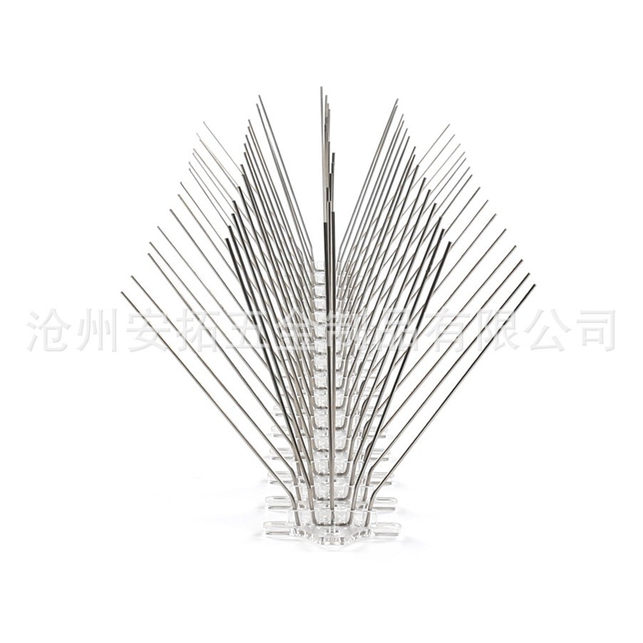 不锈钢防鸟刺家用驱鸟器花园阳台屋檐屋顶防鸟驱赶小鸟厂家批发