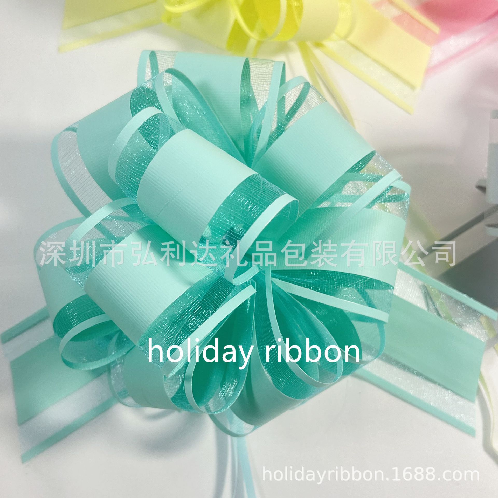 Transfronterizo Amazonas 30 # Suya flores de Navidad decoraciones de flores de cinta de dibujo de flores de mano se puede personalizar