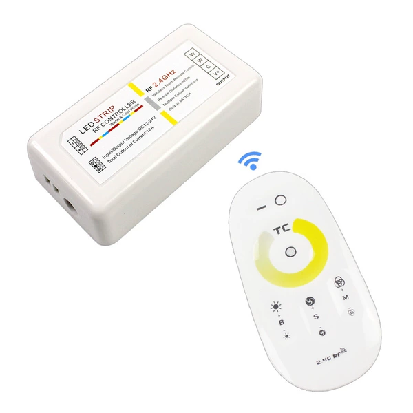 Double -color RF control lighting device (white)