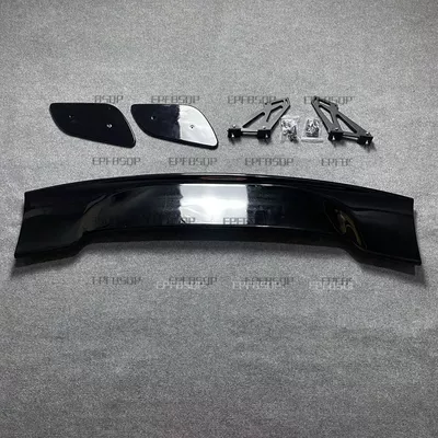 Suitable for Toyota Gt86/Saru Brz Fixed wind wing - glossy-black