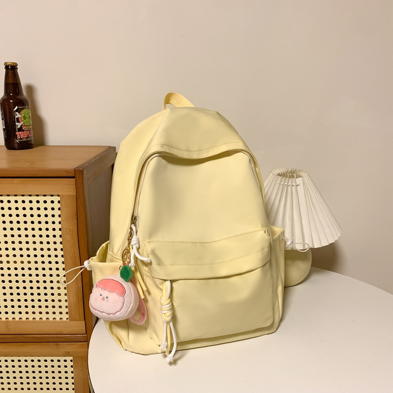 Los estudiantes de soft Sister tienen mochilas escolares simples y ligeras en clase, mochilas de ocio, mochilas de hombro, mochilas de alto valor facial, pequeñas y frescas, de gran capacidad, para niñas.