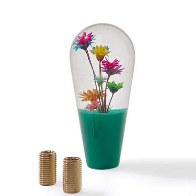 Crystal Shift Rod, Cab and accessories - green-bottomcolorful-flowers