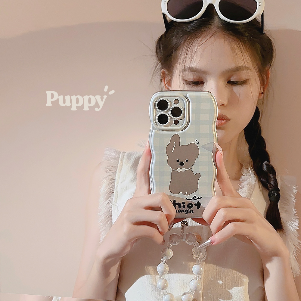 Protective Phone Case For Iphone With Checkered Plating Design_voghion.com