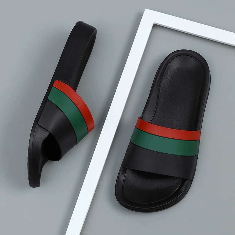 2025 новые летние мужские тапочки большого размера на толстой подошве для верхней одежды, нескользящие, износостойкие, повседневные, универсальные сандалии на мягкой подошве