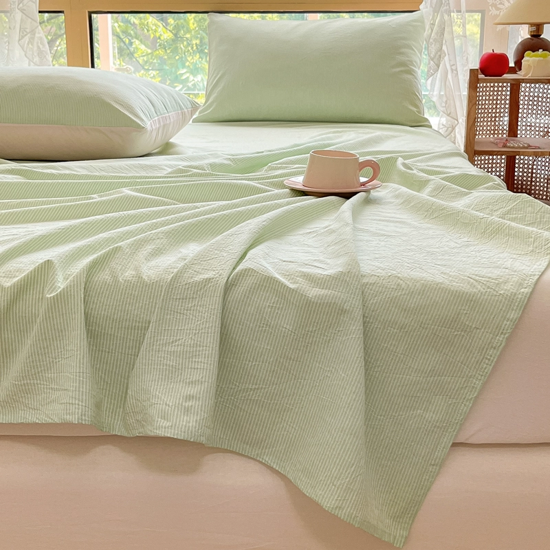 Cotton sheet for students, pillowcase, set, increased thickness, 3 piece set
