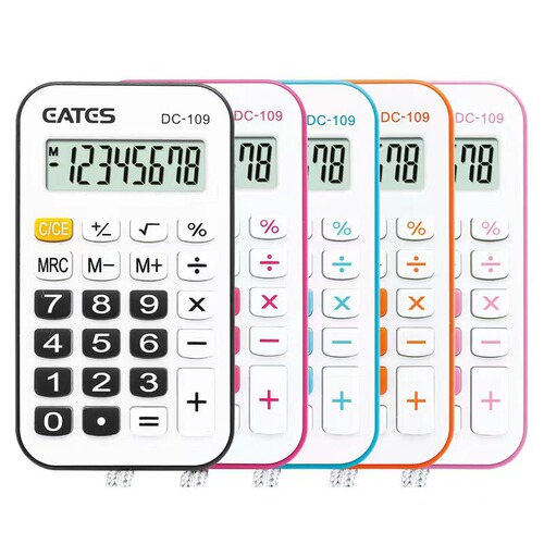 Date Calculator DC-109 portable mini cute with rope students can hang around the neck calculator wholesale