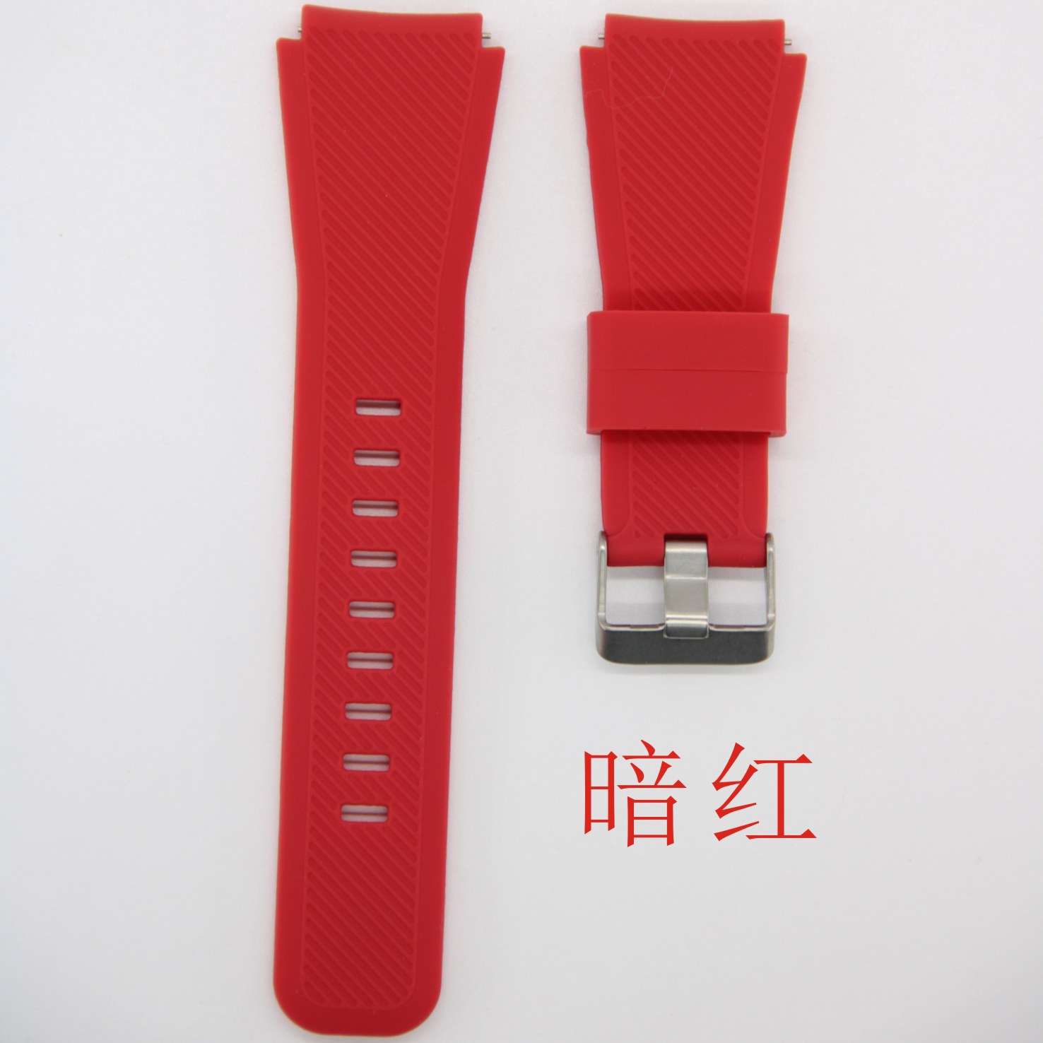 Para Samsung reloj Galaxy 3 Watch/3 engranaje S3 22mm moda correa de silicona