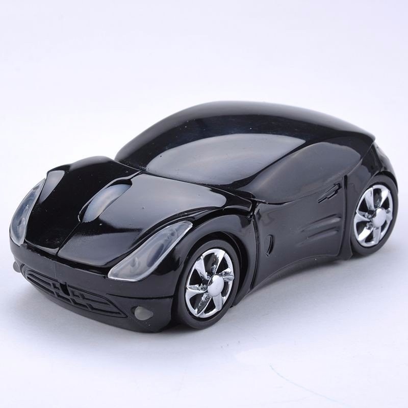 Ratón de automóvil rojo inalámbrico cool 3D computadora deportiva lindo silencioso juego de deportes de oficina transfronterizos
