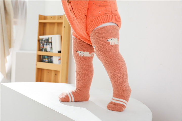 Children Unisex Cute Animal Nylon Jacquard Over The Knee Socks display picture 2