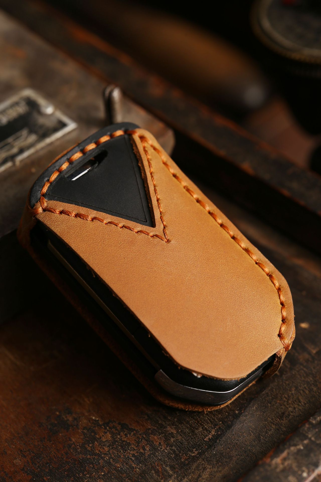 Car key cover suitable for this key cover, specifically for Toyota folding keys, handmade car key protective leather cover