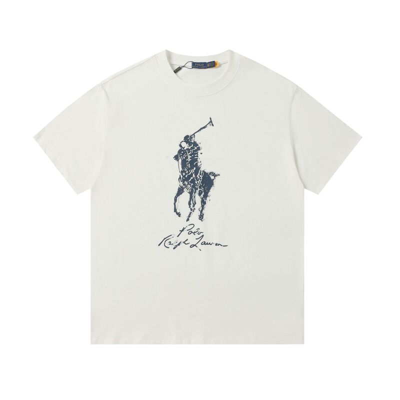 美国Polo ralph lauren拉夫劳伦男士大马标经典纯棉圆领短袖T恤|undefined