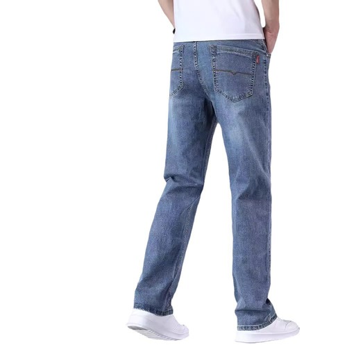 Guangdong Xintang High-end Men's Spring and Autumn Loose Straight Trouser 2025 Mid-age Leisure Pants for Men