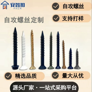 定制不锈钢自攻螺丝钻尾螺丝钉沉头自攻螺钉割尾螺丝外六角螺丝