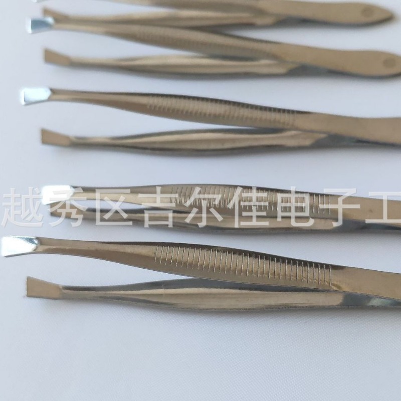 精密小巧超短小8.8cm医疗包急救包镊子小镊子