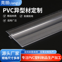 广东开模定制pvc异型材挤塑条周转箱配件PVC型材硬质塑料装饰条