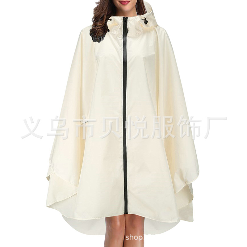 Poncho Impermeable Ligero Tipo Capa, Transpirable, para Ciclismo y Uso al Aire Libre image 11