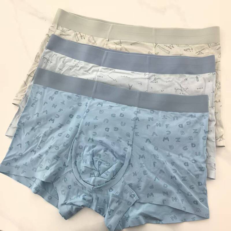 CK Modal Comfortable Breathable Antibacterial Teenage Men's Underwear 6-18 Years Old Boxer Briefs Printed Modal Antibacterial CK Modal Comfortable Breathable Antibacterial Teenage Men's Underwear 6-18 Years Old Boxer Briefs Printed Modal Antibacterial