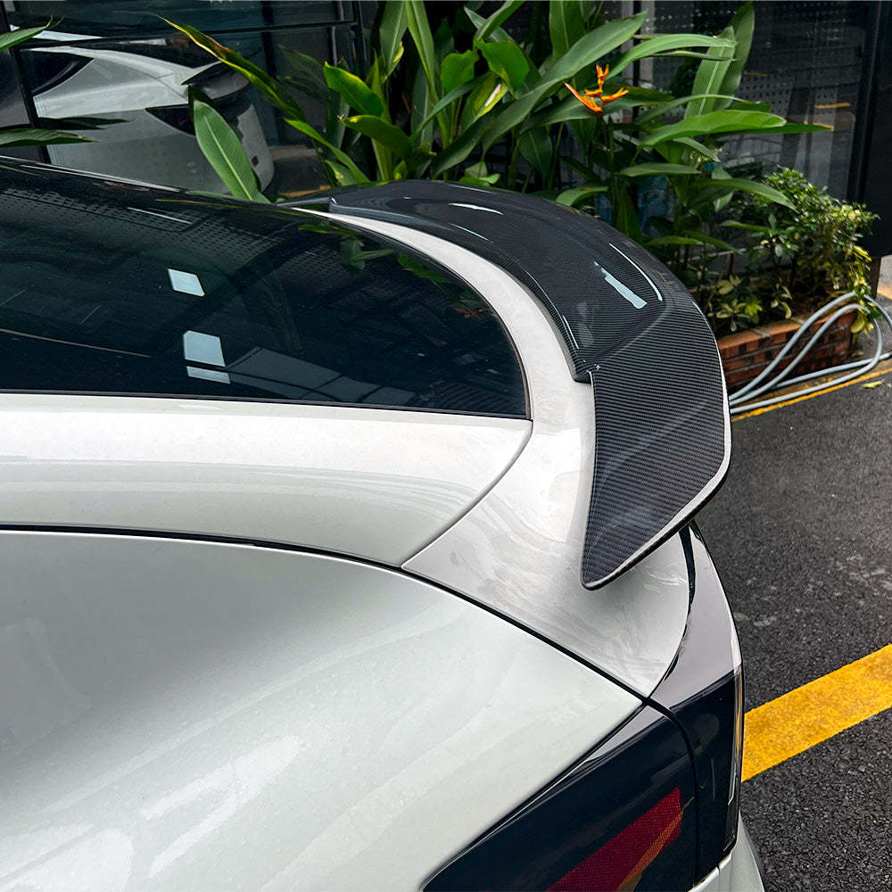 Suitable for the New Model 3 Highland, the New Model Y Juniper, and the True Carbon Fiber Rt Style Rear Wing