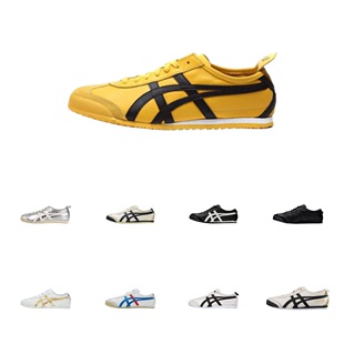 Onitsuka Tiger Brand Shoes Pure Original Tigermexico66 Metal Style Silver White Bruce Lee Versatile Trendyy Sneakers Putian
