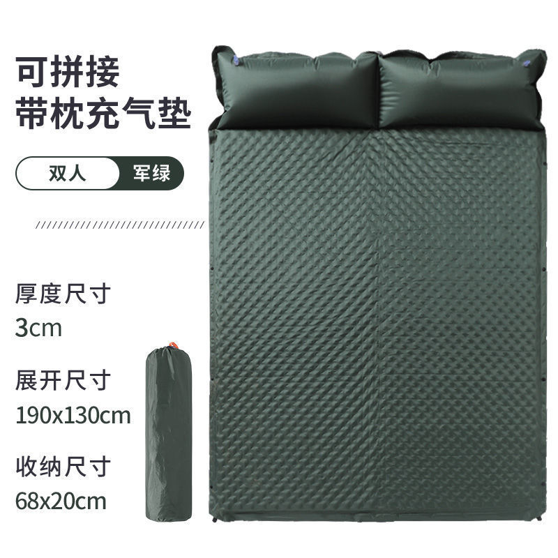 레귤러 스타일 [더블 폴카 도트 스타일] 밀리터리 그린 3CM