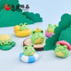 Creative summer small frog resin accessories diy decorations cream glue material mini car desktop small ornaments