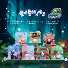 二次元周辺の創意置物童話の中のポケモンのシーン版ブラインドボックスのデスクトップの装飾品メーカー直売