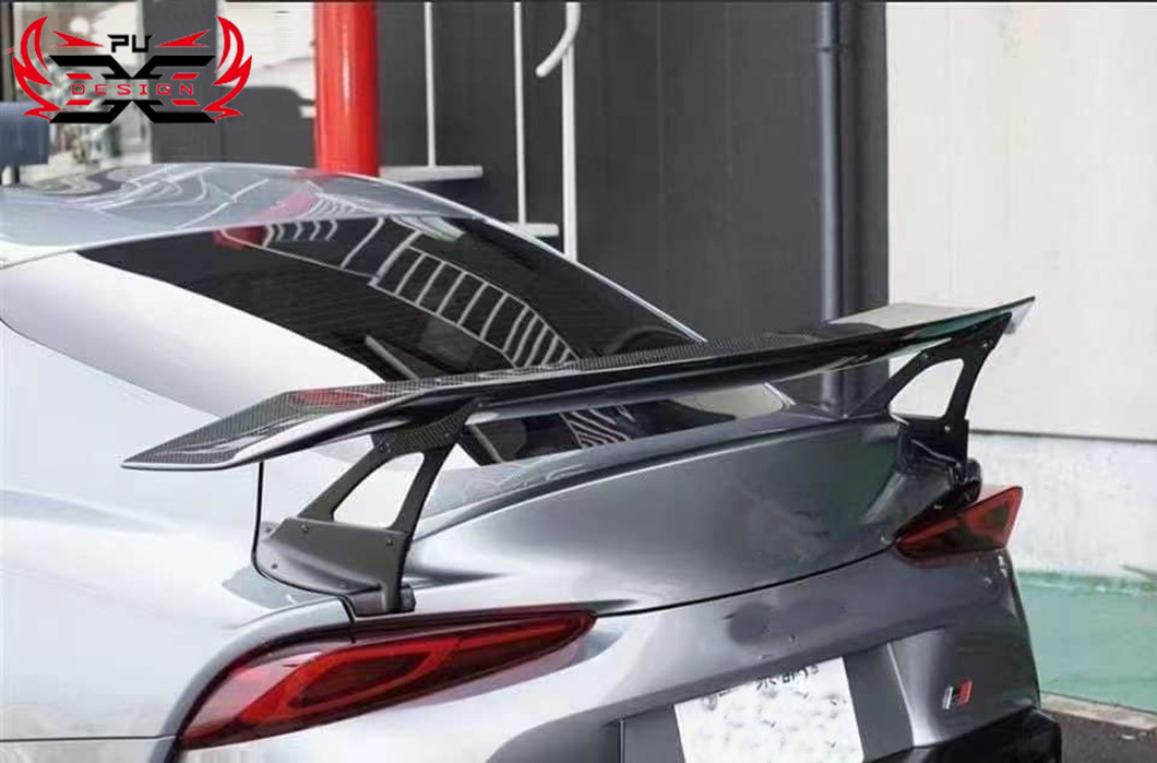 Suitable for Toyota Supra A90 A91 Bumper Modification Vol Decorative Rear Wing Dry Carbon Fiber Mk5 Spoiler