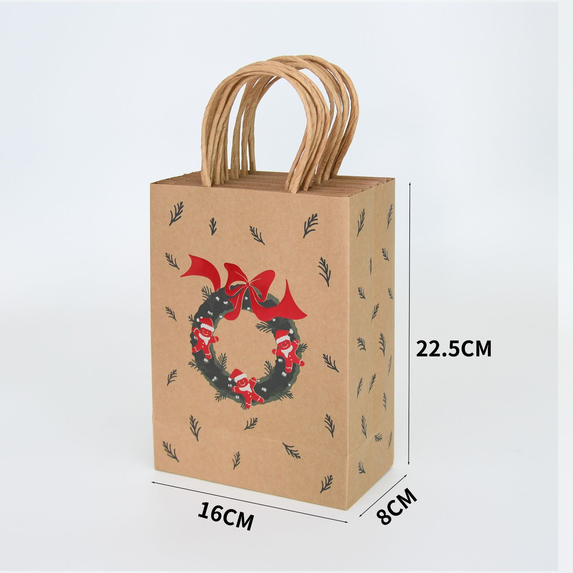 Little Christmas Red Man; 1 paquete; papel kraft