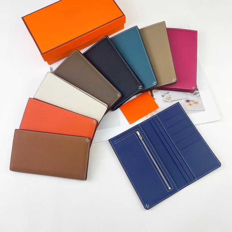 Hステッチ 本革 長財布 80% off マルチカードスロット 財布 IDチケット コイン収納 財布 レディース 大容量|undefined