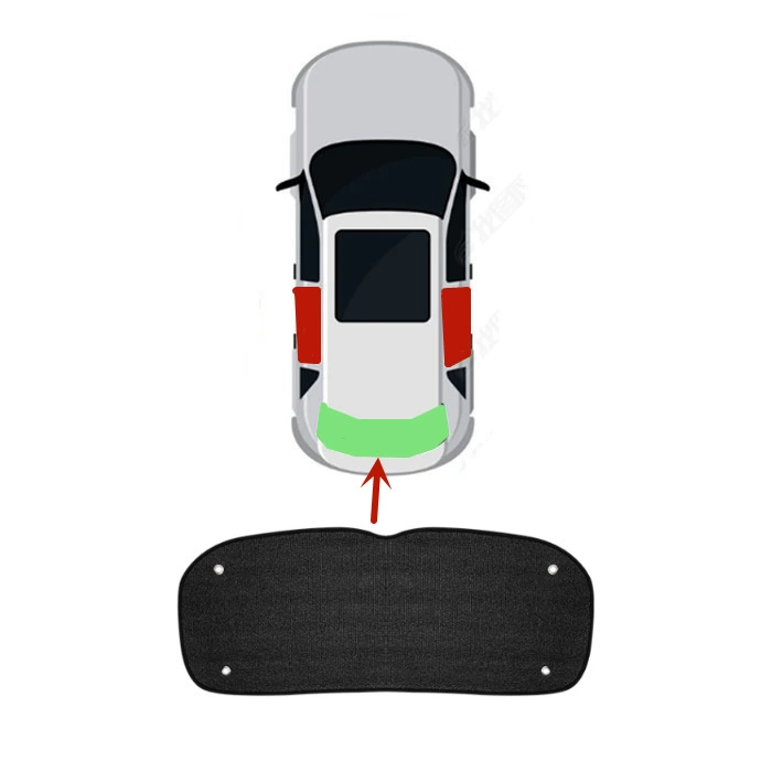 Ideal L9 special sunshade sunscreen insulation car sunshade curtain summer privacy self-driving tour magic tool
