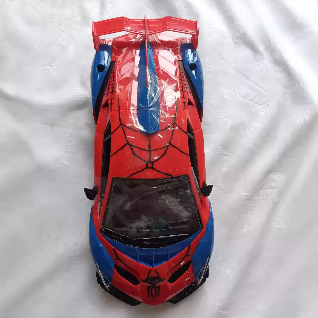 跨境热销大号遥控赛车1:14灯光四通警车高速漂移儿童电动无线玩具