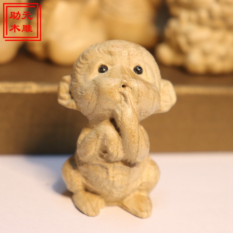 桃木の木の彫刻の十二生肖のフルセットのネズミの牛の虎のウサギの竜の蛇の馬の羊のサルのニワトリの犬の豚の車の置物の文は卸売りを遊びます。|undefined