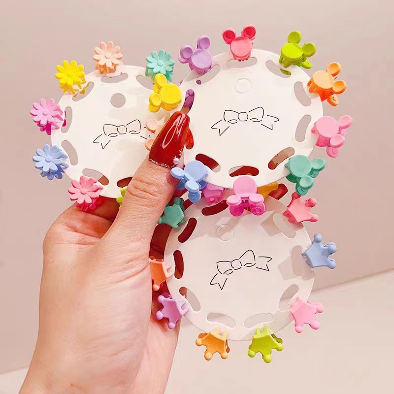 Outdoor, Daily Occasion Plastic Material Kid'S Cartoon Style Flower Butterfly Plastic Hair Clip