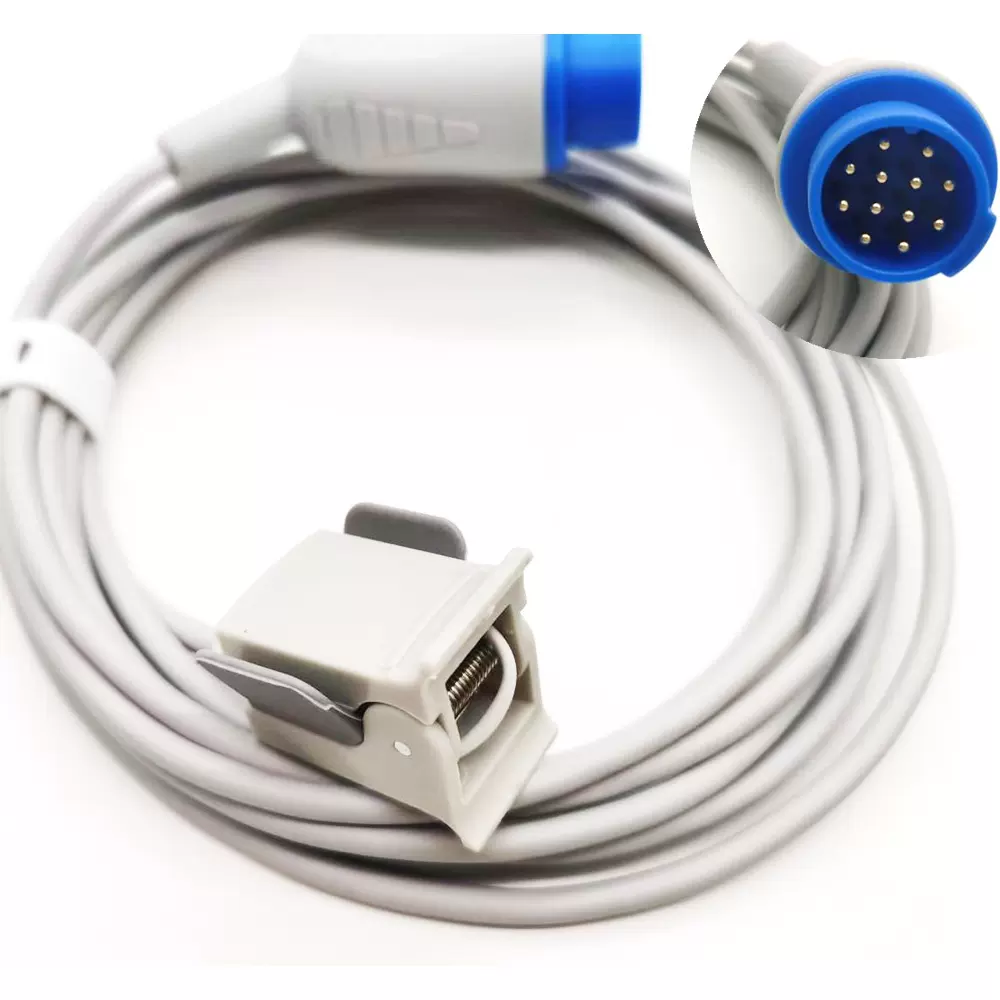 宝莱特M9000心电监护仪12针儿童指夹血氧探头