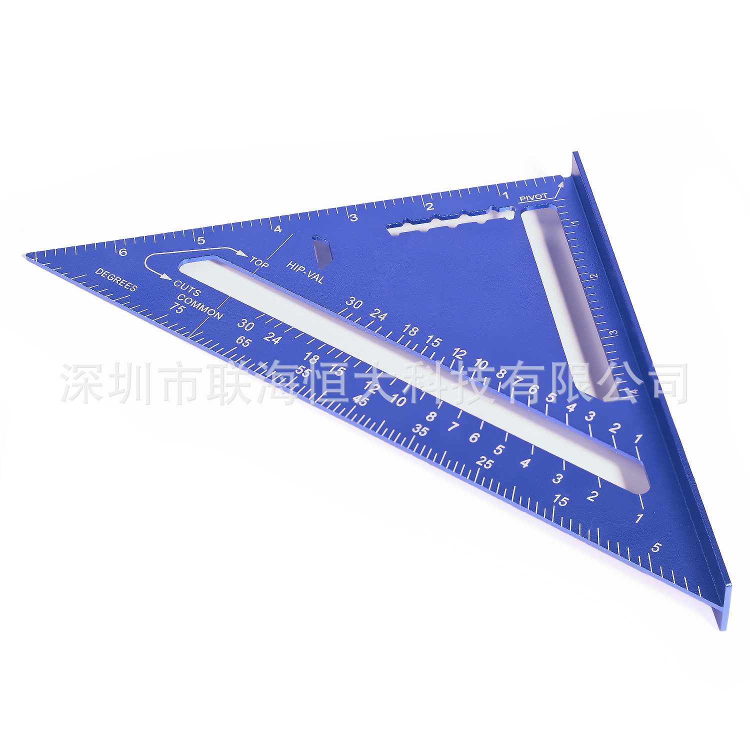 木工三角尺铝合金，角度尺，7inch90度直角尺角度可调节带刻度