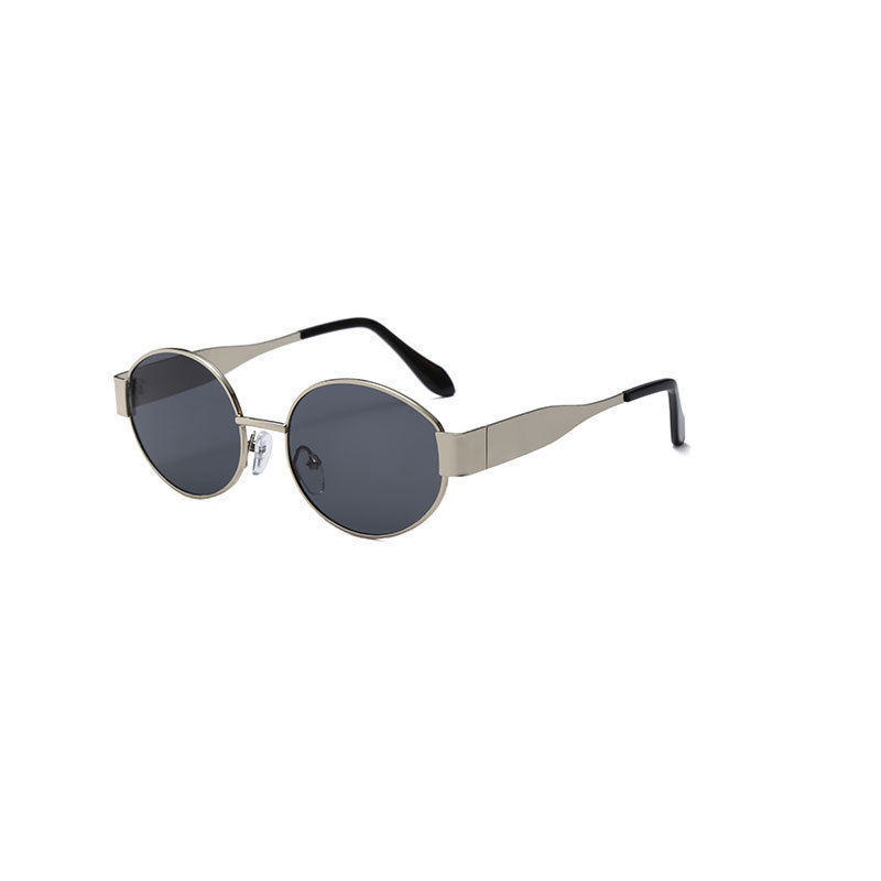 Silver frame gray film
