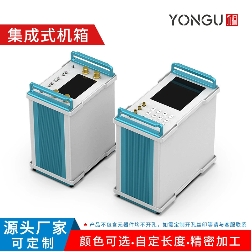 Цельноалюминиевый корпус для измерительных приборов 4U, профиль из алюминия для медицинского оборудования