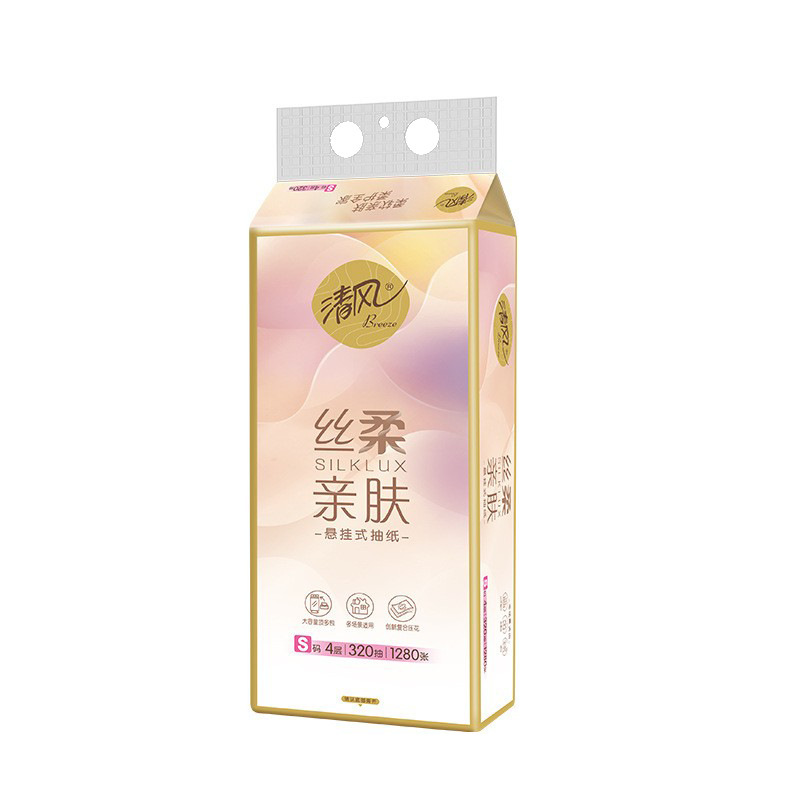 【天天特卖】清风丝柔挂抽悬挂式4层320抽餐巾纸壁挂式手纸厕纸家|undefined