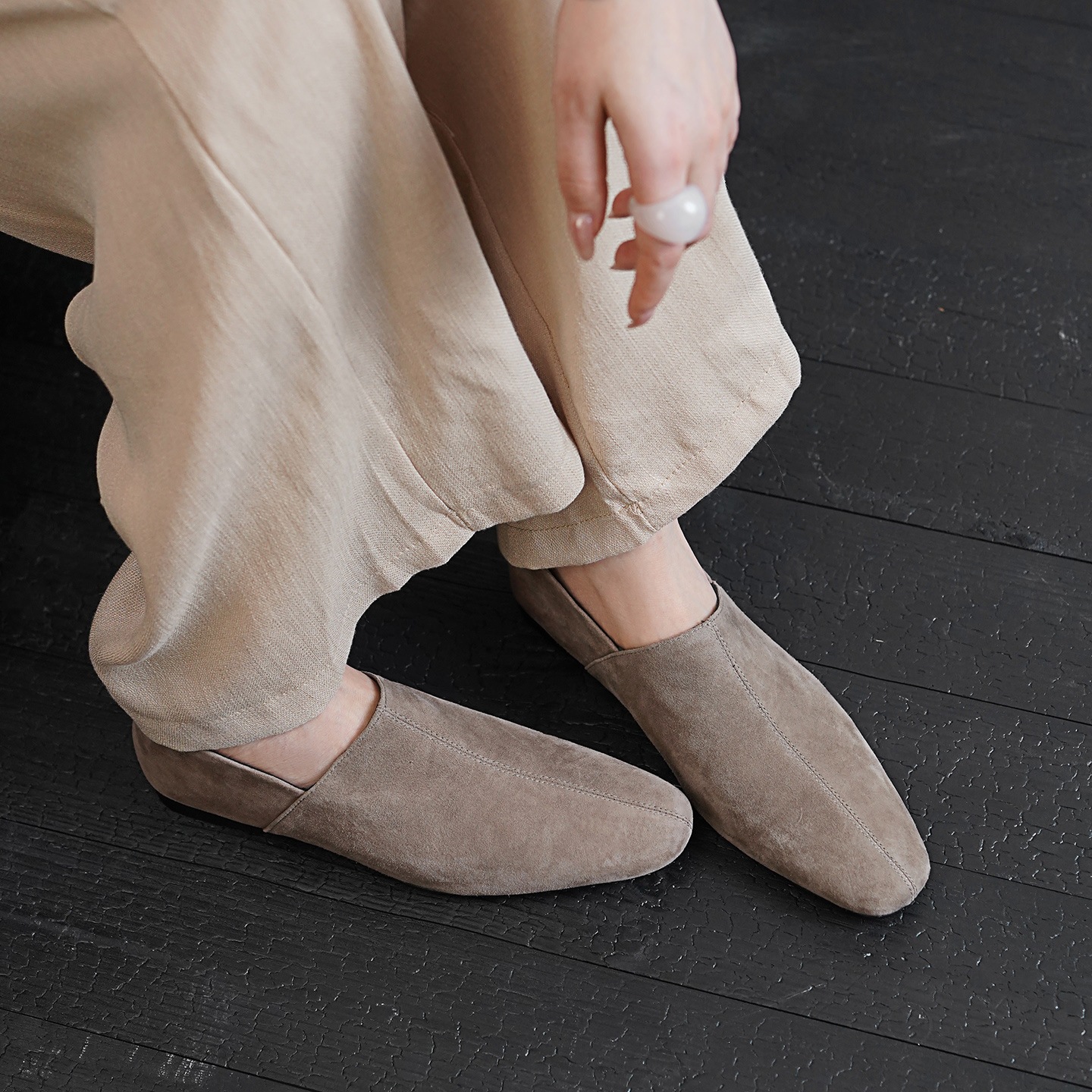 CHIKO Essy Square Toe Block Heels Pumps Shoes