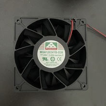 全新台湾永立MGA12024HF/UB/YB/ZB-O25/O38/W38 dc24V 变频器风扇