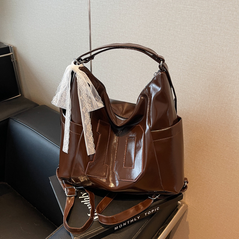 Bolsos de cercanías de gran capacidad para mujer 2024 nuevo bolso de hombro de moda de otoño e invierno